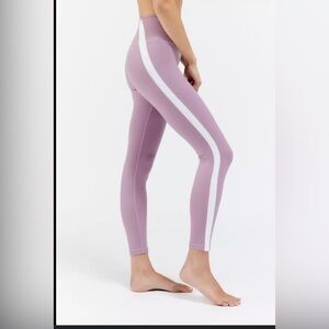 Splits59 Lavender and White Leggings